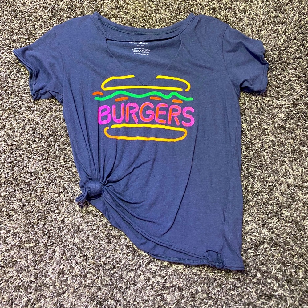 American eagle crop shirt